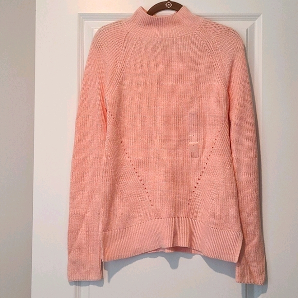 GAP Sweaters - NWT‎ GAP light pink high neck sweater